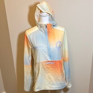 Marathon Windbreaker Pullover Jacket - Pastel Ombre